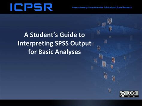A Student’s Guide to Interpreting SPSS Output for Basic Analyses.
